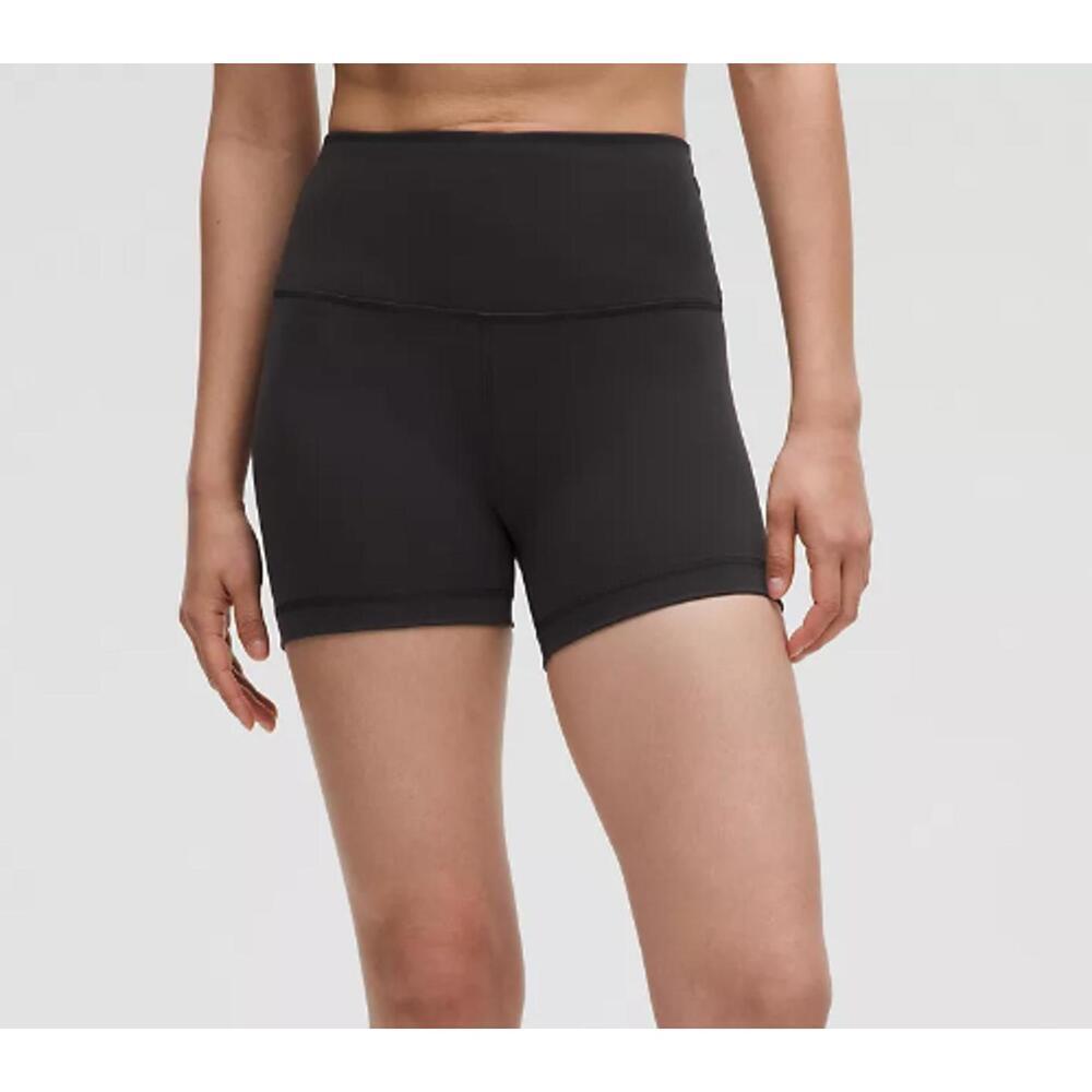 NWT Lululemon Wunder Train High-Rise Short 8" Sz 4 Black